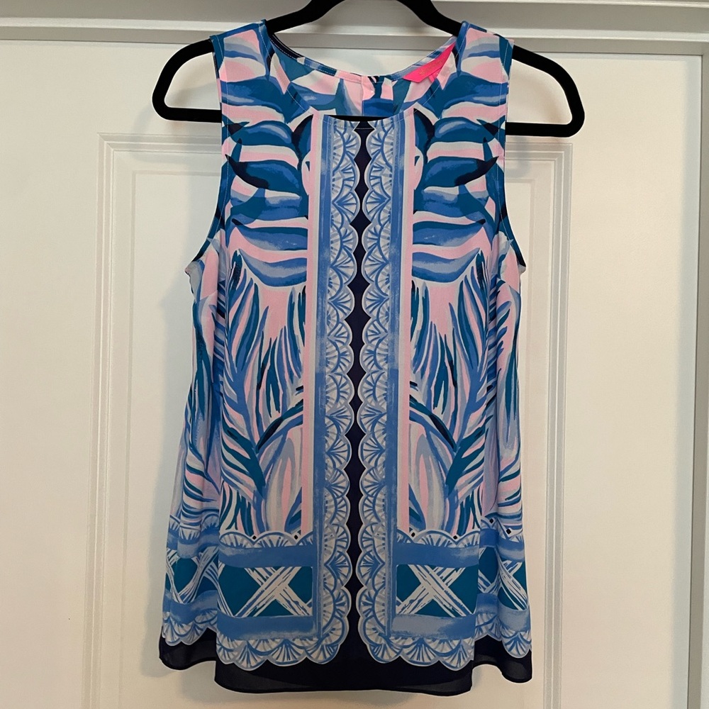 Lilly Pulitzer Sleeveless Top sz Small